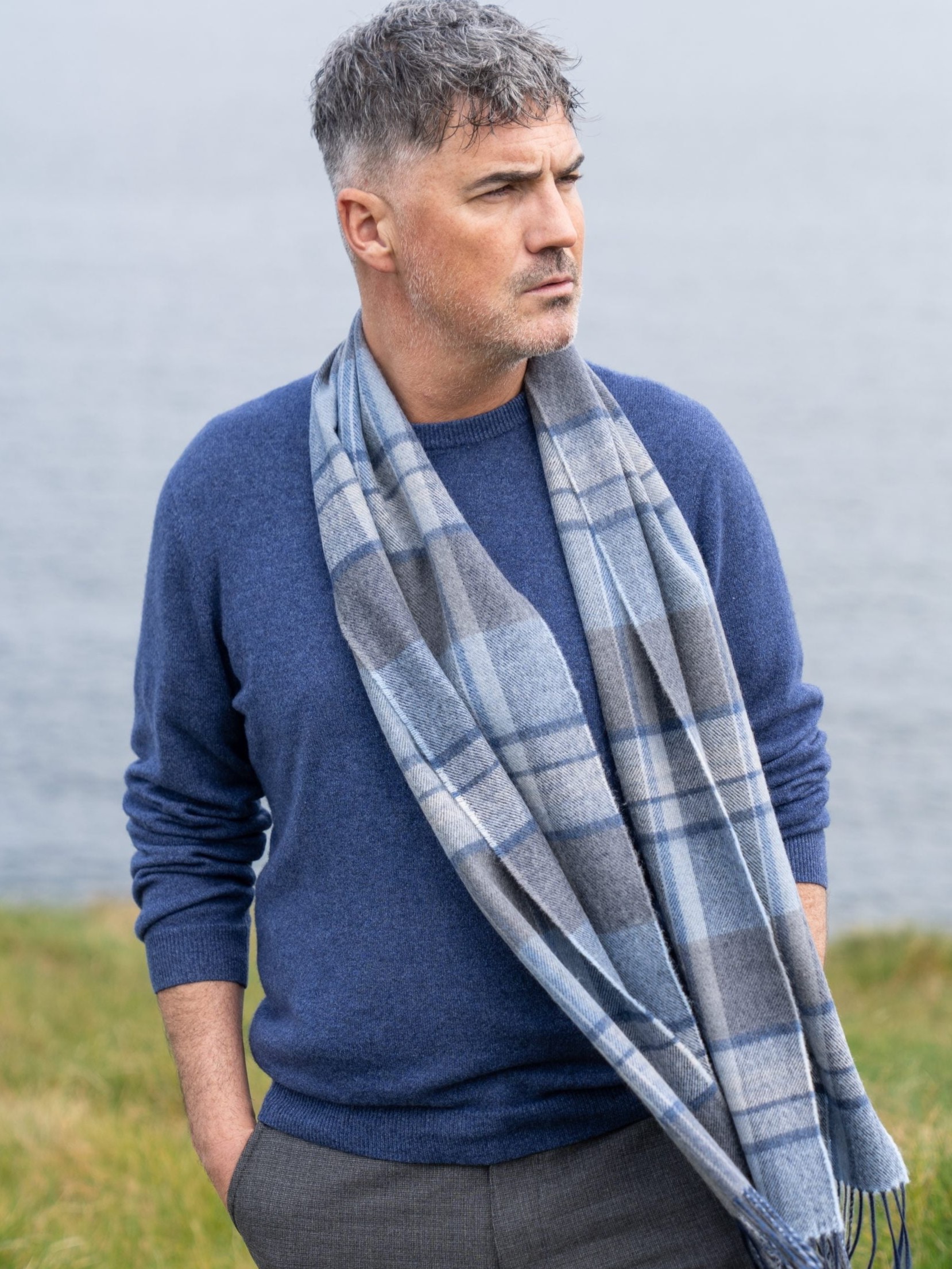 Fullronmen Winter Scarf Soft Warm Long Cashmere Feel Scarves