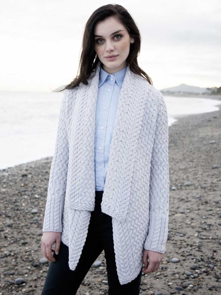 Light waterfall cardigan sales