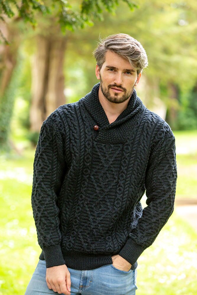 Mens shawl neck 2025