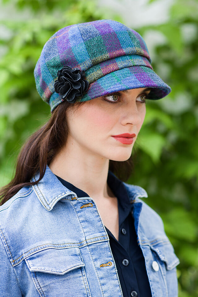 Newsboy Cap Herringbone col.736