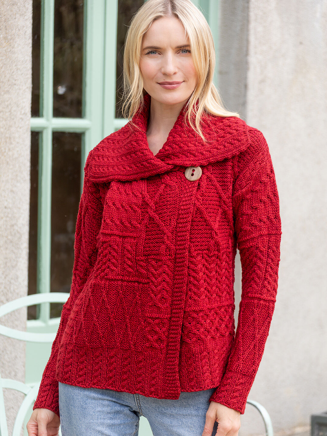 One button sweater cheap