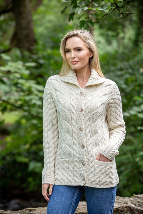 Super Soft Merino Wool Ladies Cardigan