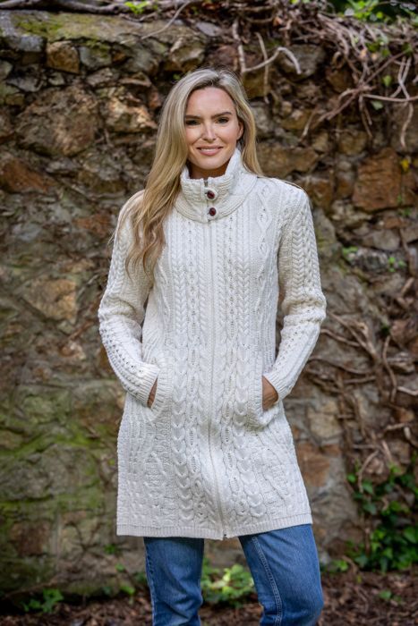 wool sweater coat