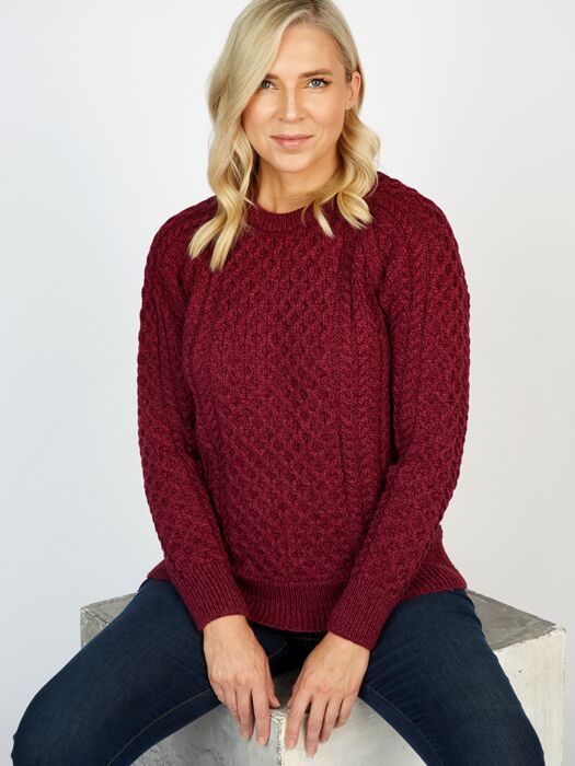 Ladies fitted clearance jumper