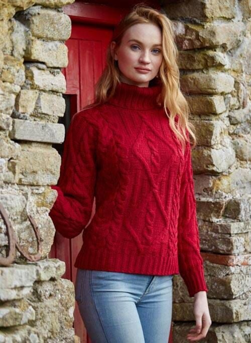 Womens Turtleneck Sweater Merino Wool | The Sweater Shop