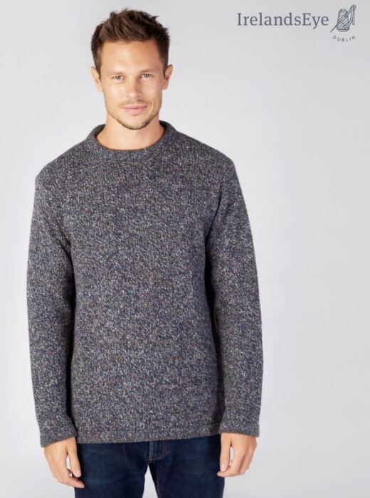Mens navy store crew neck jumper