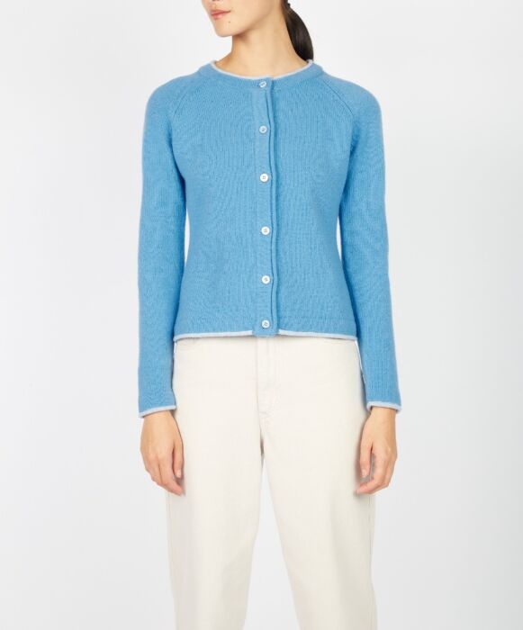 Azure blue cardigan deals