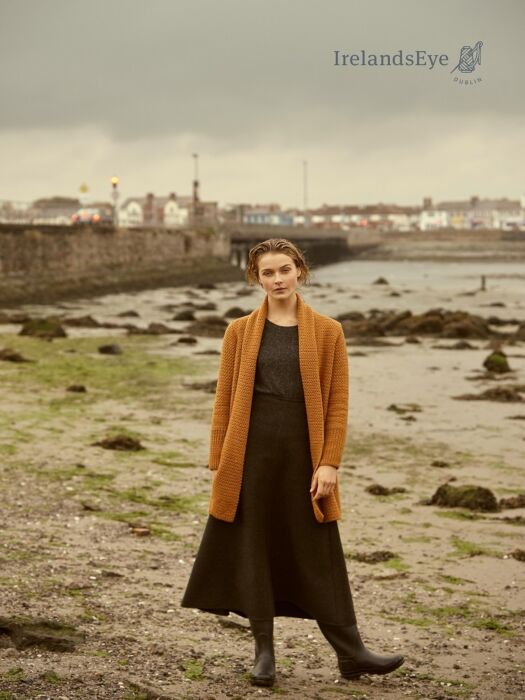Kilcoole Textured Coatigan The Sweater Shop