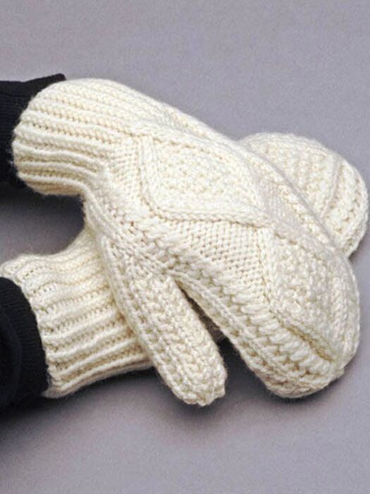 Hand store knit mittens