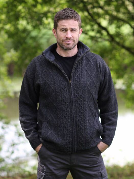 Woollen jacket top