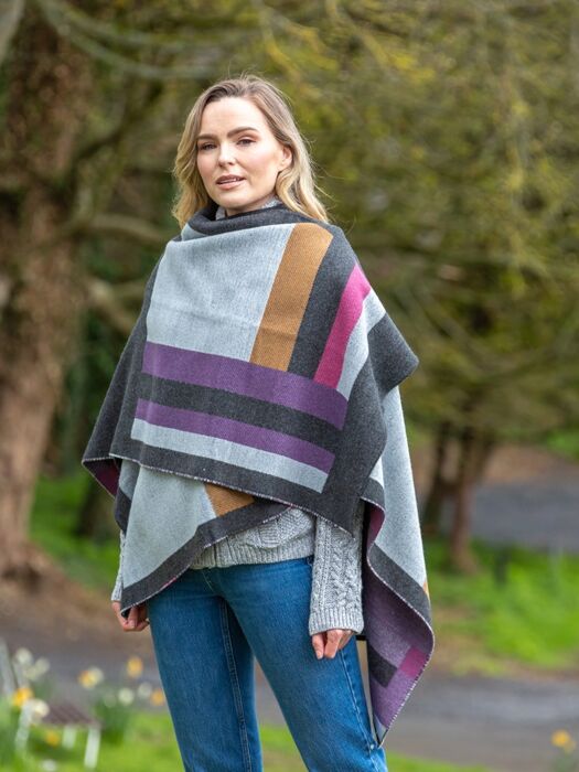 Irish wrap sweater cheap