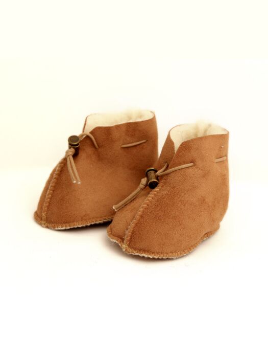 Merino wool baby booties best sale