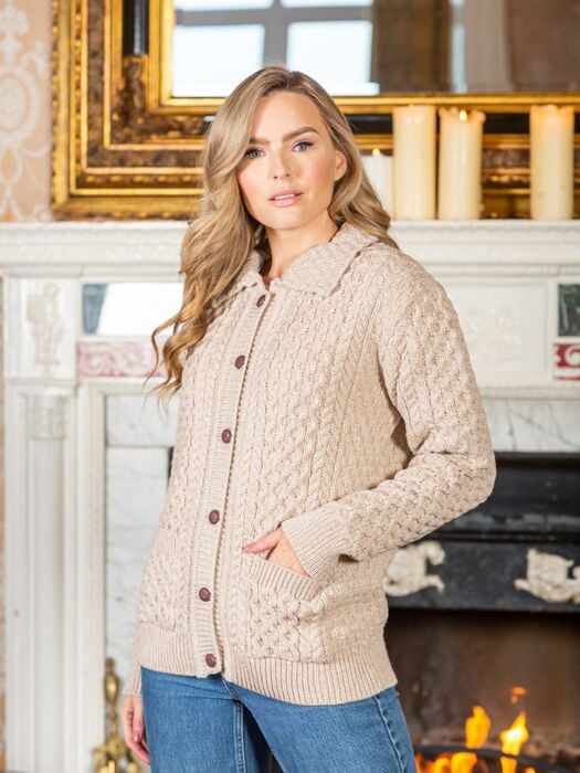 aran cardigan