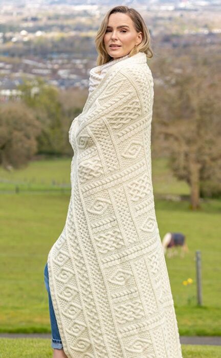 Aran blanket hotsell