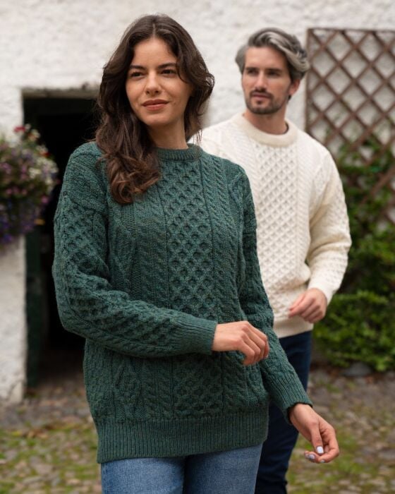 Moss green shop sweater