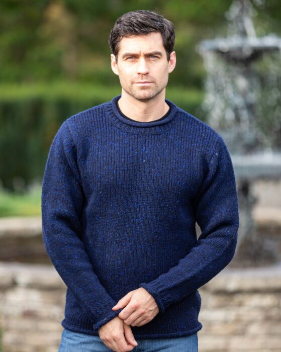 Dark 2025 blue sweater
