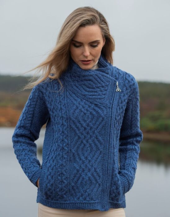 Royal blue discount sweaters cardigans