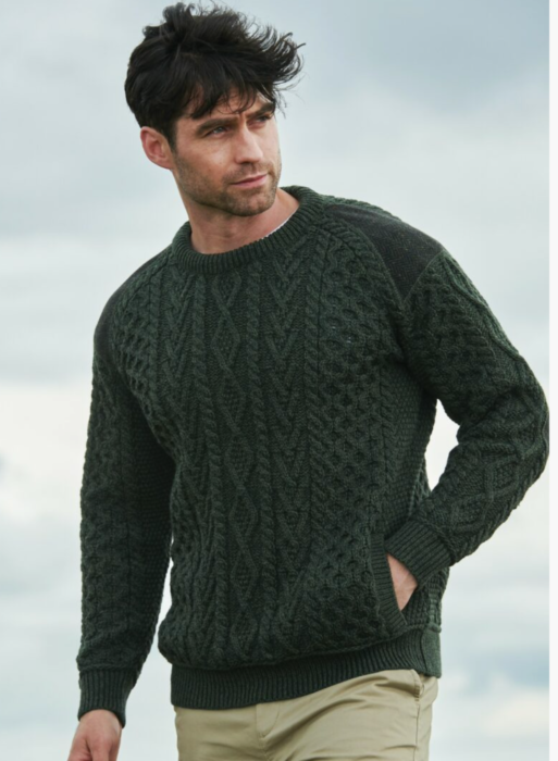 Army top green pullover