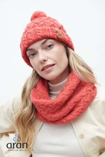 Super Soft Irish Snood Orange