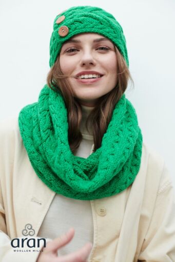 Super Soft Snood Green 893