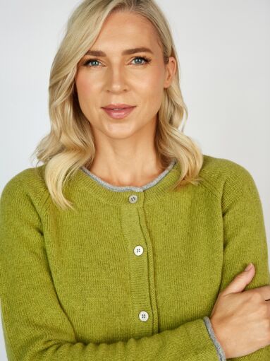 Ladies ochre deals cardigan