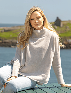 Super Soft Merino Wool / Cashmere Sweater - Beige