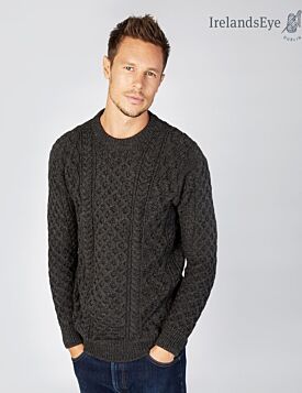 Unisex Honeycomb Stitch Sweater Graphite