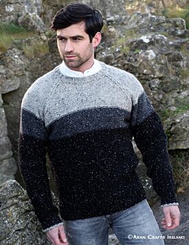 Donegal Three Tone Sweater