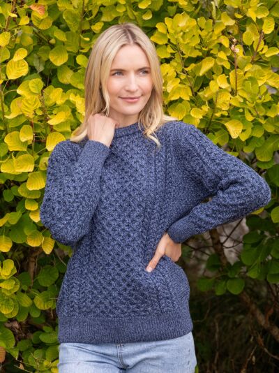 Buy Women s Irish Aran Sweaters Online The Sweater Shop