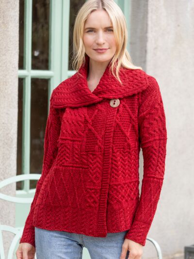 One button sweater wrap on sale