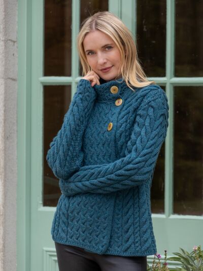 Buy Women s Irish Aran Sweaters Online The Sweater Shop