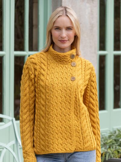 Buy Women s Irish Aran Sweaters Online The Sweater Shop