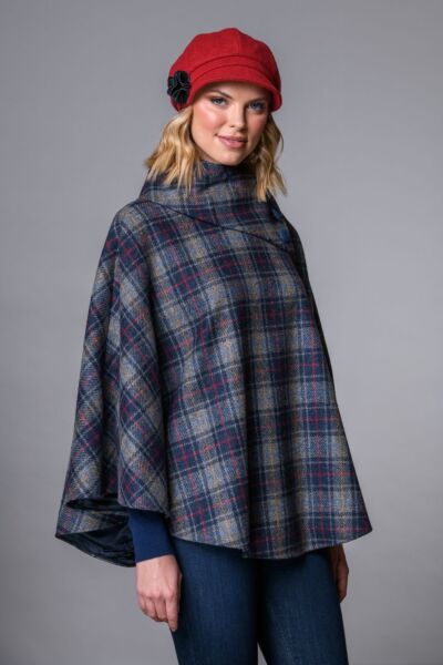 Irish Tweed Poncho Col. 731