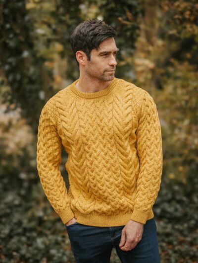 Super Soft Merino Wool Sweater Yellow