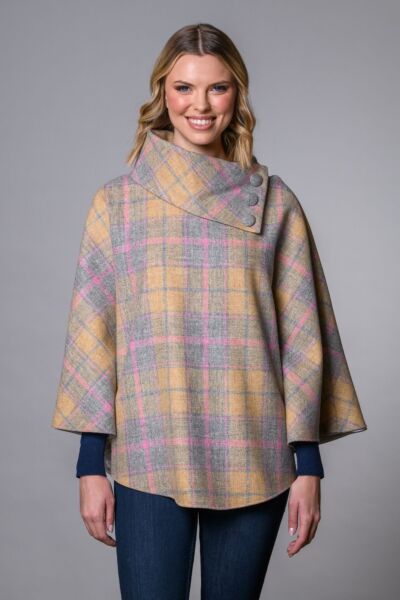 Irish Tweed Poncho Col. 751