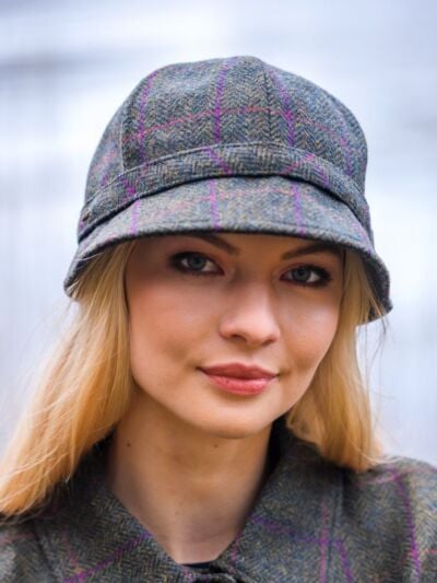 Tweed Flapper Cap Col. 150