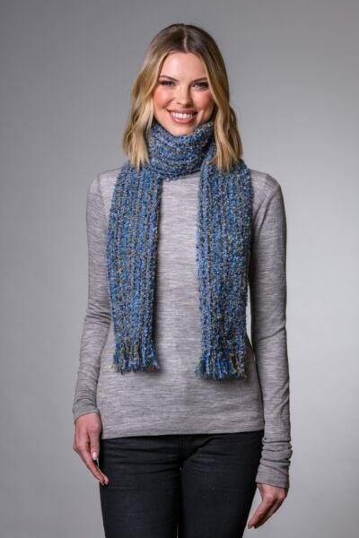 Mohair Viscose Scarf Col. 35b3