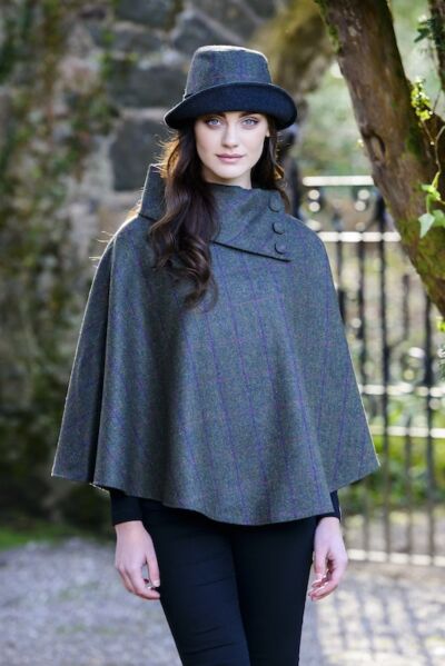 Irish Tweed Poncho 150