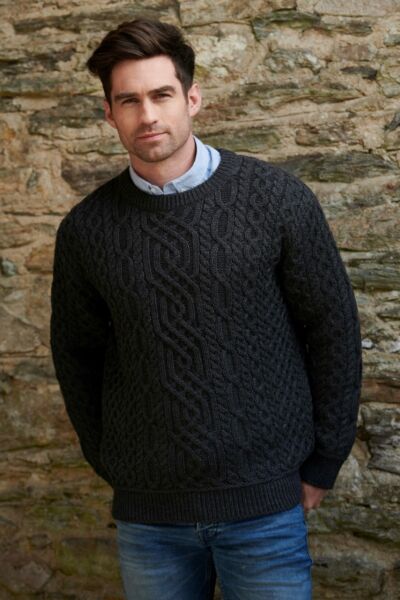 Super Soft Crew Neck Charcoal