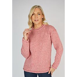 Light pink roll neck jumper 2025