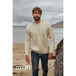 Super Soft Mens Aran Sweater | The Sweater Shop