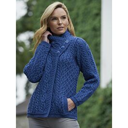 Aran store cardigan sweater