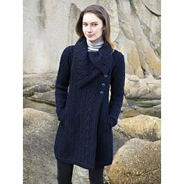 Womens navy new arrivals coatigan