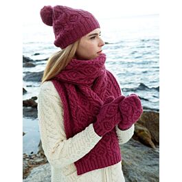 Hollister cable discount knit scarf