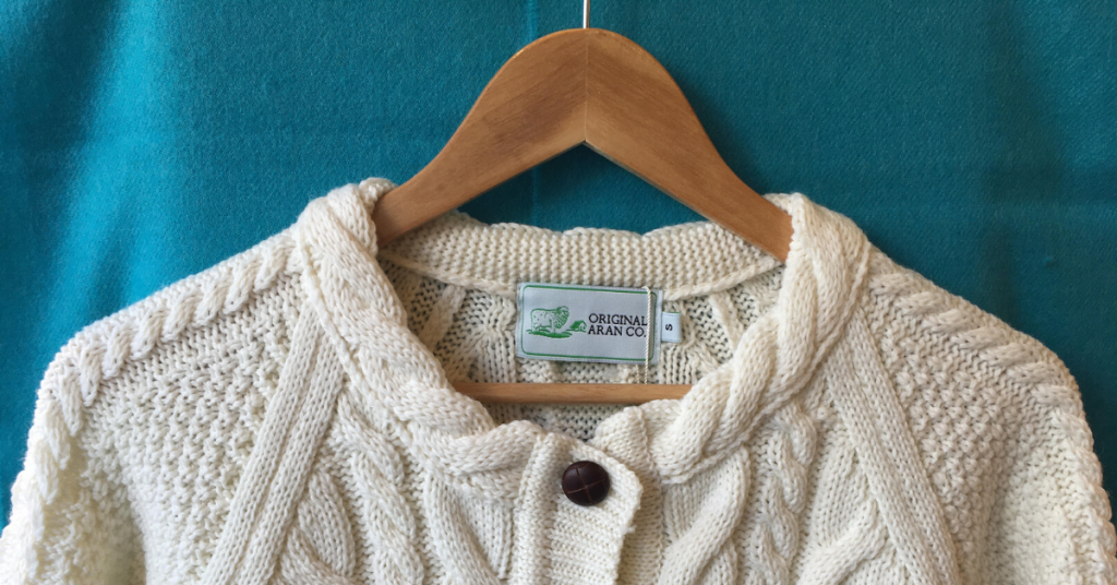 Aran sweater market returns hotsell
